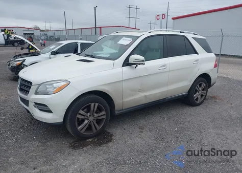 2013 Mercedes-Benz Ml 350 из США, поврежденный, VIN 4JGDA5JB9DA116370